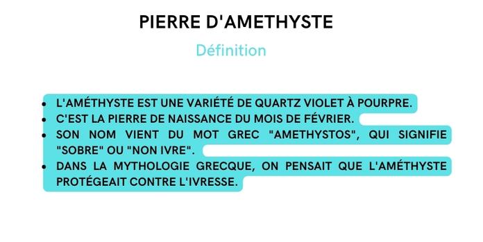 pierre amethyste definition